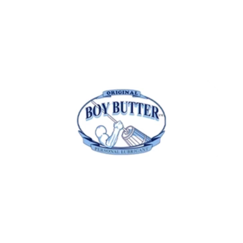 Boy Butter logo - premium intimate wellness brand featured in Mystery Love Boxes