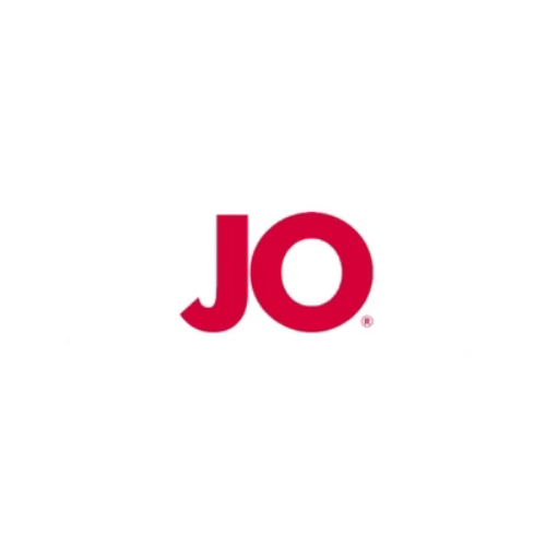 JO logo - premium intimate wellness brand featured in Mystery Love Boxes