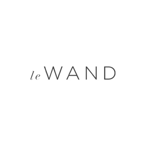 Le Wand logo - premium intimate wellness brand featured in Mystery Love Boxes