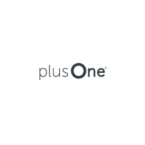 Plus One logo - premium intimate wellness brand featured in Mystery Love Boxes