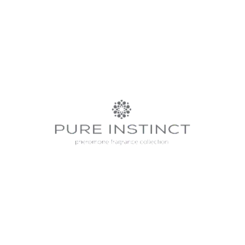 Pure Instinct logo - premium intimate wellness brand featured in Mystery Love Boxes